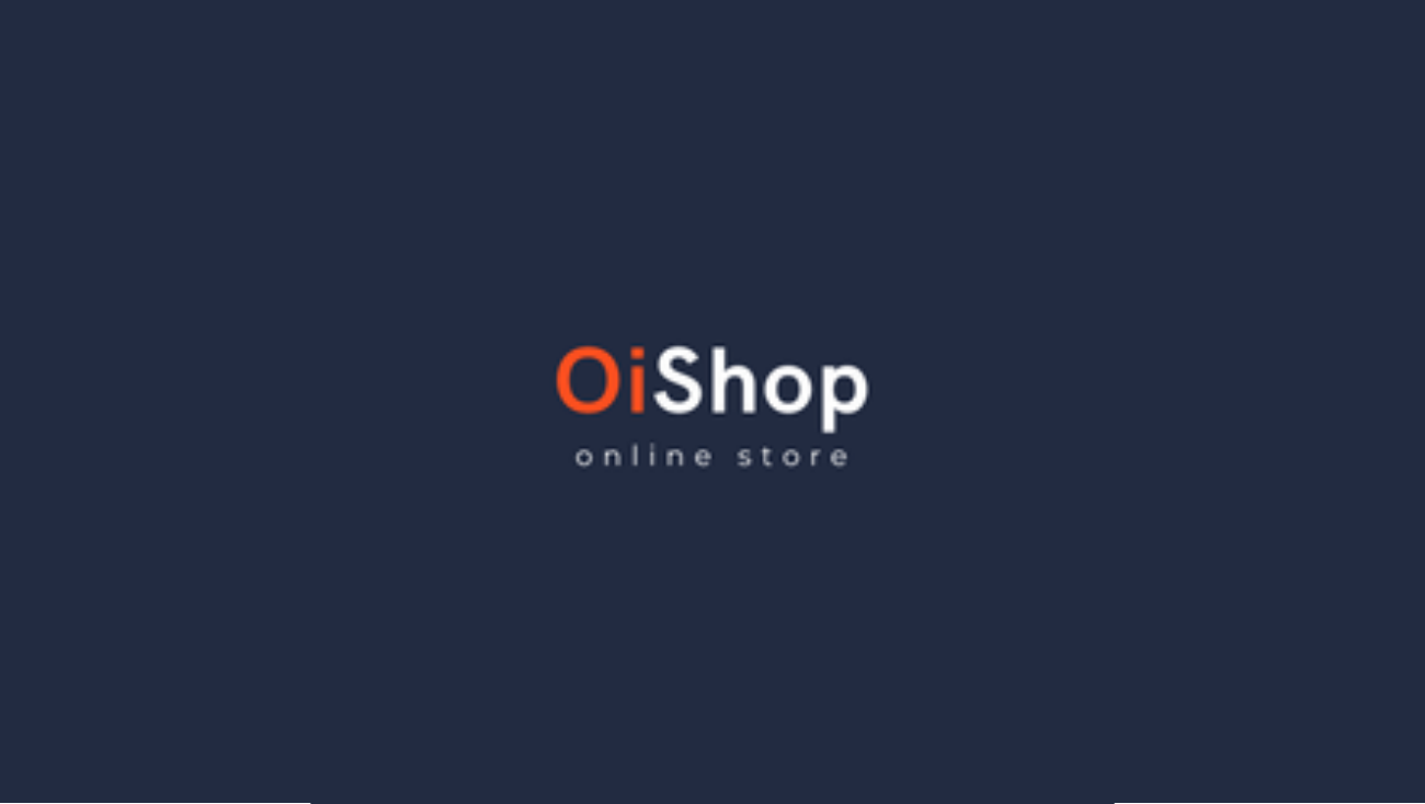 Logotipo OiShop online store